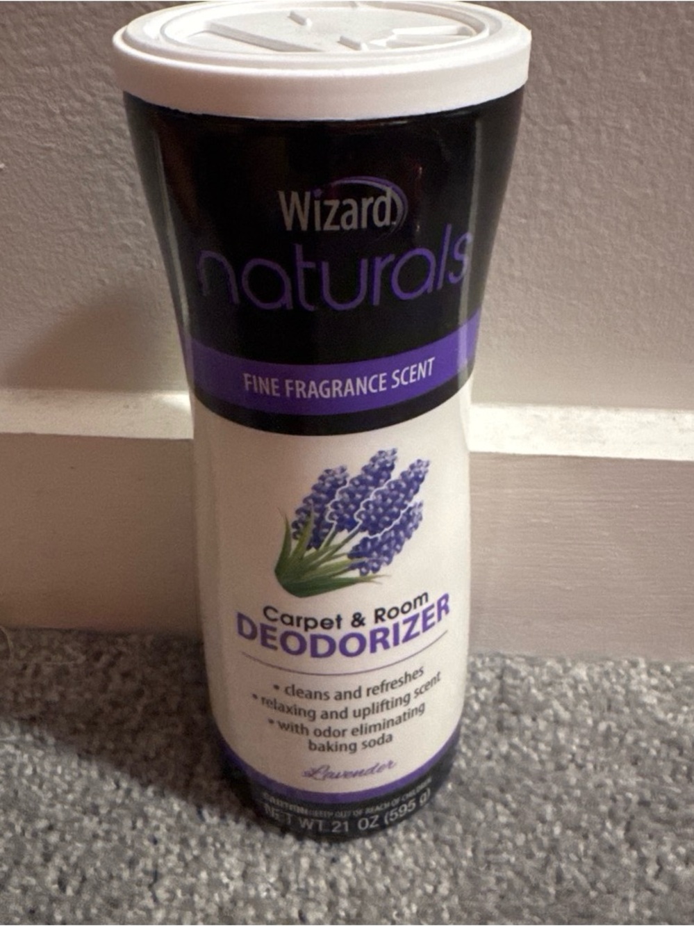 Naturals Lavender Carpet & Room Deodorizer - Purple